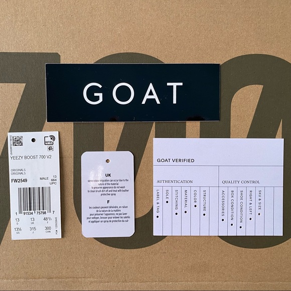 ADIDAS Original Yeezy Boost 700 v2 Interia (2019) FW2549 - Picture 5 of 7